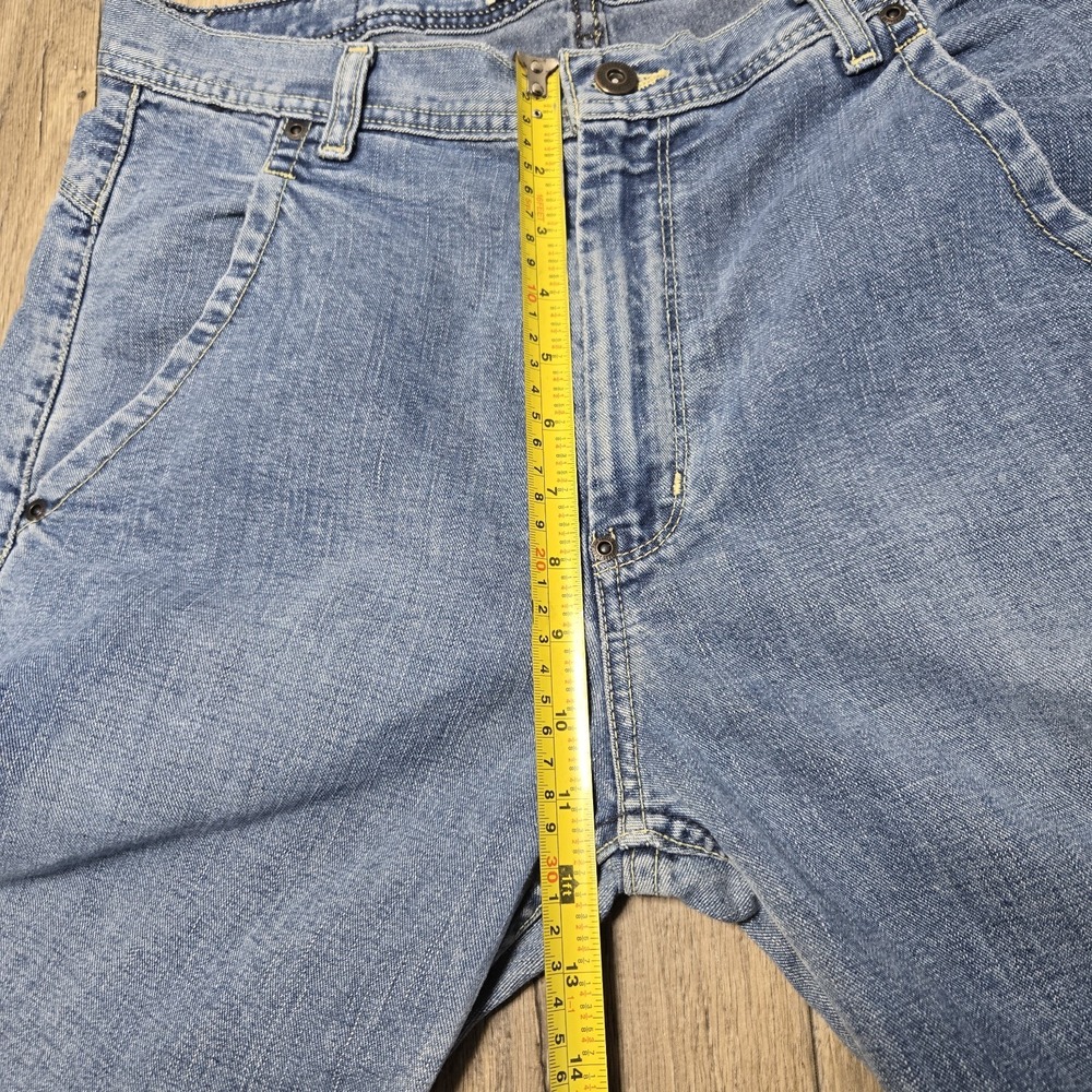 American Eagle Men's Fit 33x32 Blue Straight Leg Denim Pants 100% Cotton - Picture 8 of 14